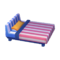 Stripe Bed (Blue Stripe - Pink Stripe) NL Model.png