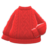 Aran-Knit Sweater (Red) NH Icon.png