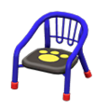 Baby Chair (Blue - Paw Print) NH Icon.png