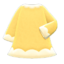 Bunny Dress (Yellow) NH Icon.png