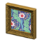 Fancy Frame (Gold - Repeating-Pattern Painting) NH Icon.png