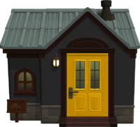 Raddle's house exterior