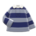 Thick-Stripes Shirt's Navy & Gray variant