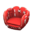 Throwback mitt chair's Red variant
