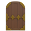 Brown Zen Door (Round) NH Icon.png