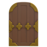 Brown Zen Door (Round) NH Icon.png