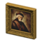 Fancy Frame (Gold - Old Portrait) NH Icon.png