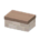 Low brick island counter's White variant