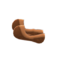 Ultra No-Show Socks (Brown) NH Icon.png