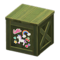 Wooden Box (Green - Bright Stickers) NH Icon.png