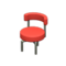 Cool Chair (Silver - Red) NH Icon.png