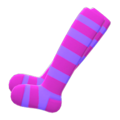 Horizontal-Striped Tights (Purple) NH Icon.png
