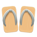 Kimono Sandals (Gray) NH Icon.png