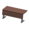 Lecture-Hall Desk (Dark Brown) NH Icon.png