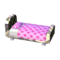 Polka-Dot Bed (Silver Nugget - Peach Pink) NL Model.png