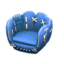 Throwback Mitt Chair (Blue)