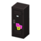 Upright Locker (Black - Notes) NH Icon.png