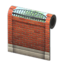 Brick Garden Wall