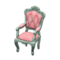 Elegant Chair (Blue - Pink Roses) NH Icon.png
