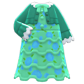 Frilly Dress (Green) NH Icon.png