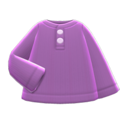 Henley Shirt (Purple) NH Icon.png