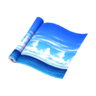 Ocean-horizon wall