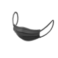 Pleated Mask (Black) NH Storage Icon.png