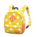 Polka-Dot Backpack (Yellow) NH Storage Icon.png
