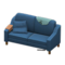 Sloppy Sofa (Navy Blue - Dark Green) NH Icon.png
