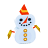 snowman clock