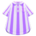 Vertical-Stripes Shirt's Purple variant