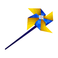 Yellow Pinwheel