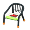 Baby Chair (Black - Train) NH Icon.png