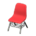 Basic School Chair's Red variant