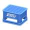 Bottle Crate (Blue - White Logo) NH Icon.png