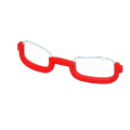 Bottom-Rimmed Glasses (Red) NH Storage Icon.png