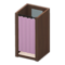 Changing Room (Dark Brown - Pink) NH Icon.png