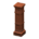 Decorative pillar's Wooden variant