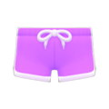 Jogging Shorts (Purple) NH Icon.png