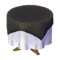 Round-Cloth Table (Black - White) NL Model.png