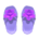Flower sandals's Purple variant