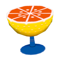 Grapefruit table