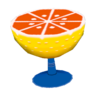 grapefruit table