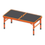 Outdoor Table (Red - Black)