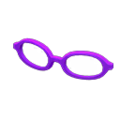 Oval Glasses (Purple) NH Storage Icon.png