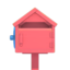Pink Wooden Mailbox NH Icon.png