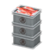 Stacked Fish Containers (Gray - Sakana (Fish)) NH Icon.png