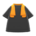 Tee and Towel's Orange Towel & Black Shirt variant