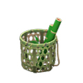 Bamboo Basket (Green Bamboo) NH Icon.png