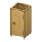 Bathroom Stall (Light Wood - Nothing) NH Icon.png